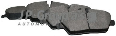 JP GROUP 1463601210 -  Комплект тормозных колодок, дисковый тормоз